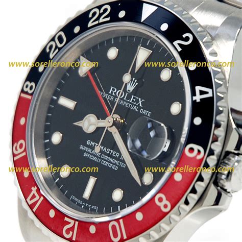 rolex rosso e nero|Orologio Rolex GMT.